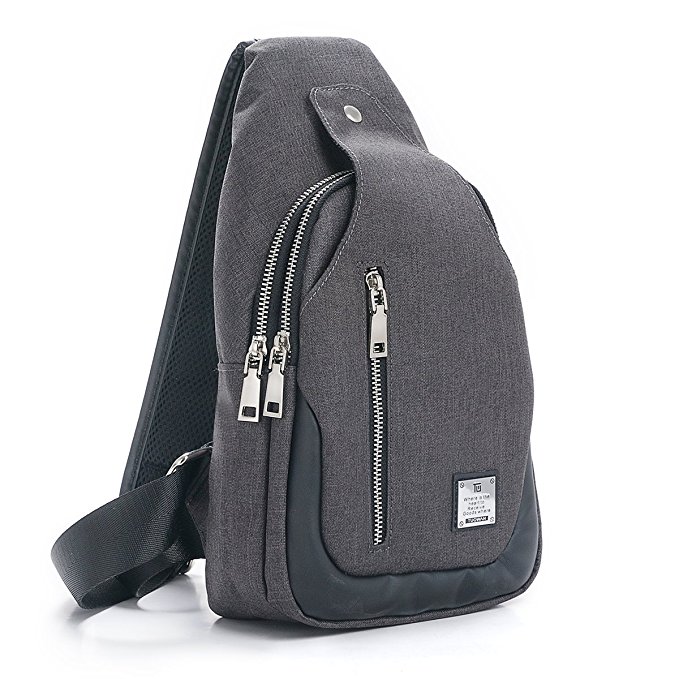 Sling Bag Chest Shoulder Backpack Crossbody Bags for Men Women Travel Outdoors