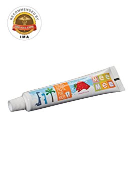 Mee Mee Fluoride-Free Strawberry Flavor Toothpaste 70g