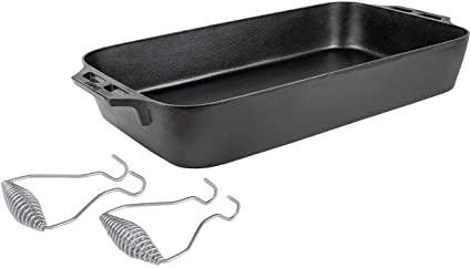 Lodge Manufacturing LLFP Cast Iron 9 Quart Fish Pan