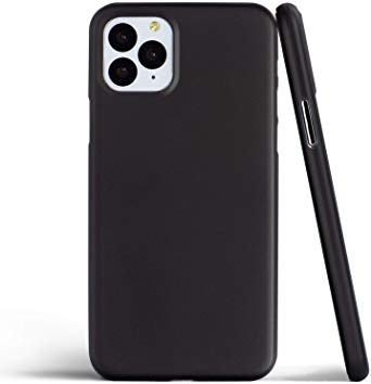 totallee Thin iPhone 11 Pro Case, Thinnest Cover Ultra Slim Minimal - for Apple iPhone 11 Pro (2019) (Frosted Black)