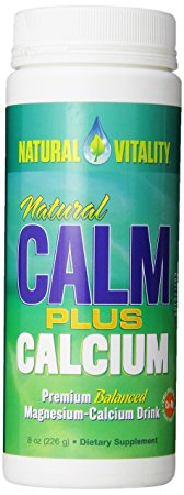 Natural Calm Plus Calcium - powder- Natural Vitality 8oz