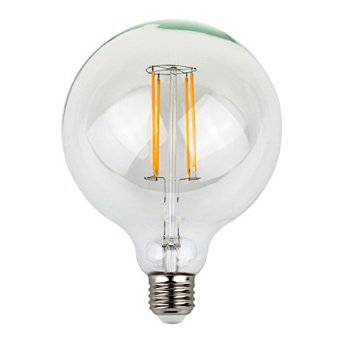 LIGHTSTORY G40 3W Vintage LED Edison Bulb 40W Equivalent E26 Base 2200K Global Bulb Non-dimmable