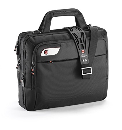 i-stay 15.6 – 16 inch Laptop Organiser Bag with Non-slip Shoulder Strap - Black