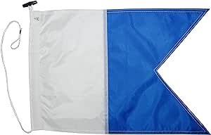 Taylor Made Products 93256 Code A Flag, 12 x 18-Inch