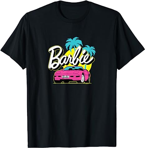 Barbie - Barbie Malibu Logo Convertible T-Shirt