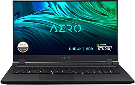 GIGABYTE AERO 17 HDR XD - 17.3" UHD 4k IPS Anti-Glare, Intel Core i7, NVIDIA GeForce RTX 3070 Laptop GPU 8GB GDDR6, 16GB RAM, 1TB SSD, Win10 Pro, Creator Laptop (AERO 17 HDR XD-73US524SP)