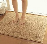 KLOUD City Camel color anti-slip microfiber doormat bedroom kitchen area rug carpet 31 x 20