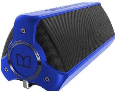 Monster Dynamite Waterproof Bluetooth Speaker (Blue)