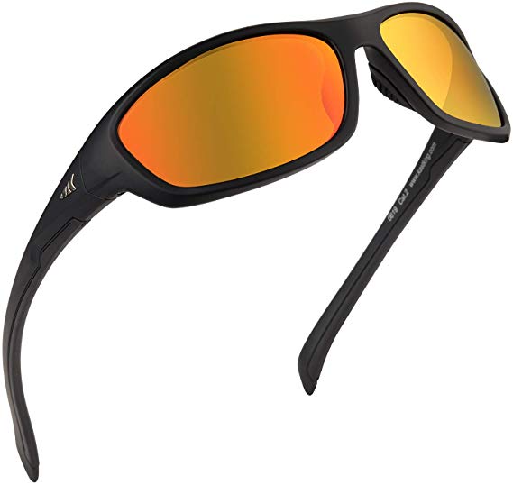 KastKing Hiwassee Polarized Sport Sunglasses for Men and Women, Ideal for Driving Fishing Cycling and Running,UV Protection