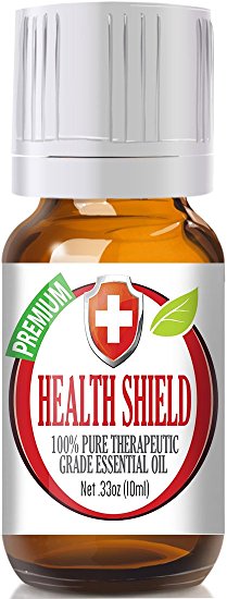 Health Shield (Compare to Young Living's Thieves® Essential Oil Blend) (Organic) 100% Pure, Best Therapeutic Grade Essential Oil - 10ml (Cinnamon, Clove, Eucalyptus, Lemon and Rosemary - Also Compare to Eden's Garden Four Thieves and DoTerra OnGuard On Guard)