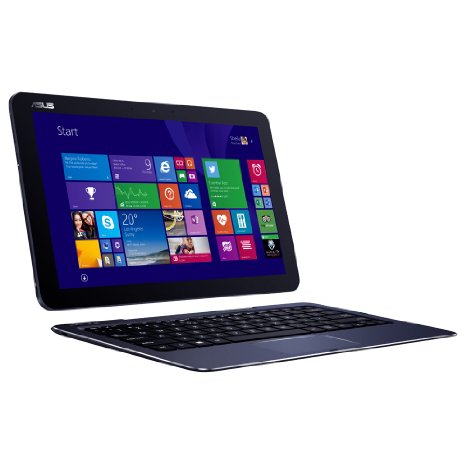 Asus T300CHI 12.5-Inch Convertible Touchscreen Notebook (Intel Core M-5Y71 1.2 GHz, 8 GB RAM, 128 GB SSD,Webcam, Integrated Graphics, Windows 8.1) with Free Windows 10 Upgrade