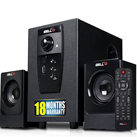 iBELL E240BT 2.1 Channel Home Theatre Multimedia Speaker System RMS 20Watts