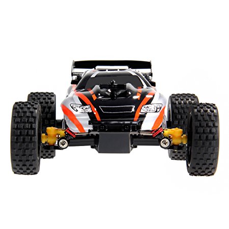 GP - NextX S601 Remote Control RC Truck 2.4 GHz PRO System 1:18 Scale Size, Red in Black