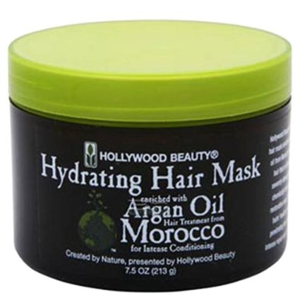 Hydrating Hair Mask Enriched with Argan Oil from Morocco - Hair Treatment for In