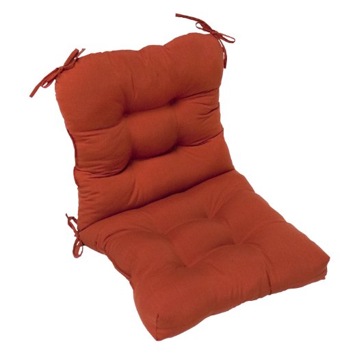 Greendale Home Fashions IndoorOutdoor SeatBack Chair Cushion Salsa