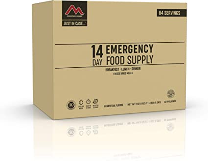 Mountain House 14-Day Emergency Food Supply | Freeze Dried Survival & Emergency Food | 84 Servings