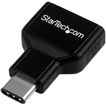 STARTECH USB31CAADG USB-C to USB Adapter – USB-C to USB-A – USB 3.1 Gen 1 – 5Gbps – USB C Adapter – USB Type C, Black