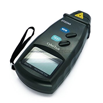 Digital Photo Laser Tachometer Non Contact Tach RPM Meter