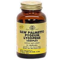 Solgar Vitamin & Herb Co 33984040243 Saw Palmetto Pygeum Lycopene Vegicaps 50/Bt