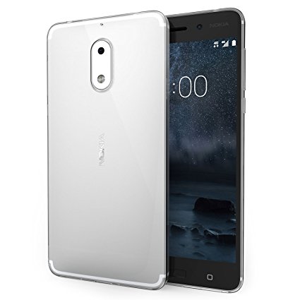 Nokia 6 Case, By Centopi - Scratch Resistant - Ultra Slim & Lightweight - NO Bulkiness - TPU Gel Soft Thin Silicone Back Cover - Crystal Clear