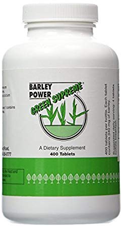 Green Supreme Barley Power - 400 tablets (Pack of 2)