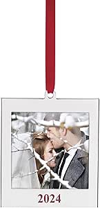 Lenox 895767 2024 Frame Charm Metal Ornament