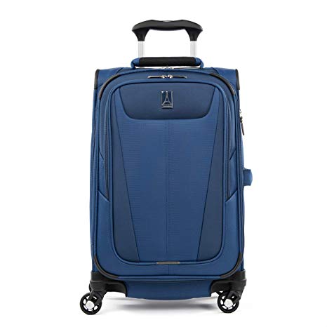 Travelpro Maxlite 5 Lightweight Carry-on 21" Expandable Softside Luggage Sapphire Blue, 21-inch