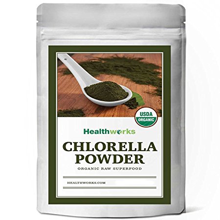 Healthworks Chlorella Powder Raw Organic, 8 Ounce