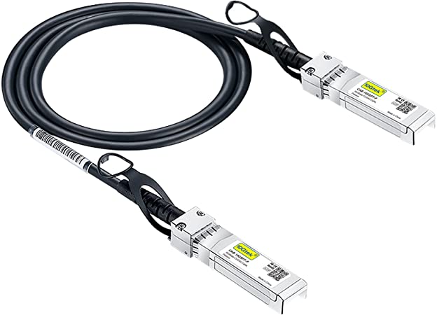 SFP  DAC Twinax Cable, Passive, Compatible with Intel XDACBL1M, 1 Meter(3.3ft)