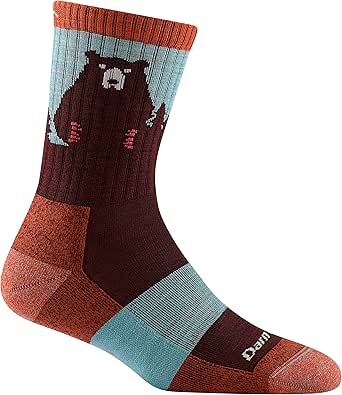 Darn Tough Bear Town Micro Crew Lightweight with Cushion Sock - Women's