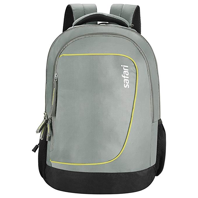 Safari Polyester 27 Ltrs Grey Laptop Backpack (Wish)