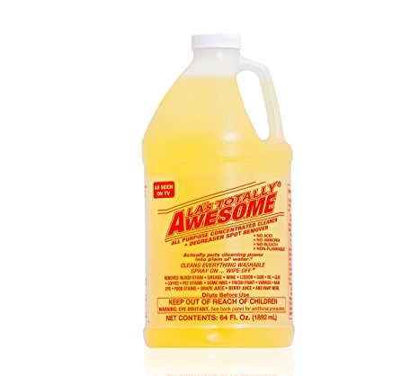 La's Totally Awesome All Purpose Concentrated Cleaner Degreaser Spot Remover Cleans Everything Washable As Seen on Tv (64 oz refills) (1 64oz bottle)