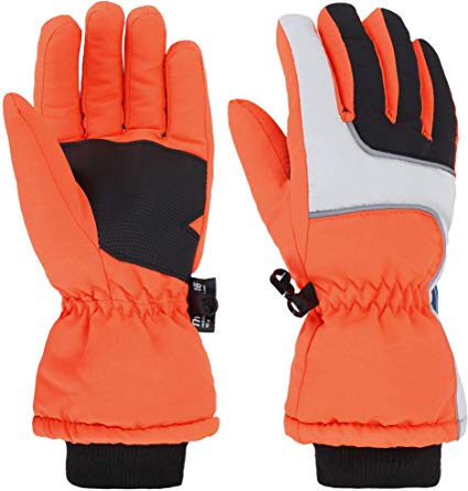 Simplity Ski Gloves - Waterproof Snowboard Snow Warm Winter Men Gloves