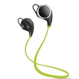 QY8 Update QY7 KEDSUM Wireless Stereo Bluetooth 41 Headphones Noise Cancelling Earbuds Headset Earphones with Microphone Hands-free Calling and Say Yes or No to Pick or Reject Call