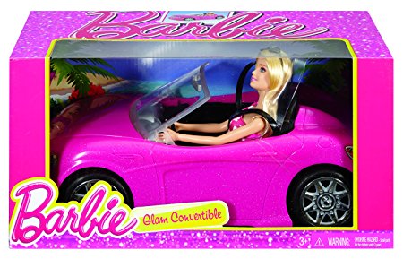 Barbie Convertible and Doll Pack