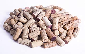 Assorted Used Real Wine Corks for Upcycle Crafts - 100pc