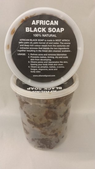 African Black Soap Tub 2lb