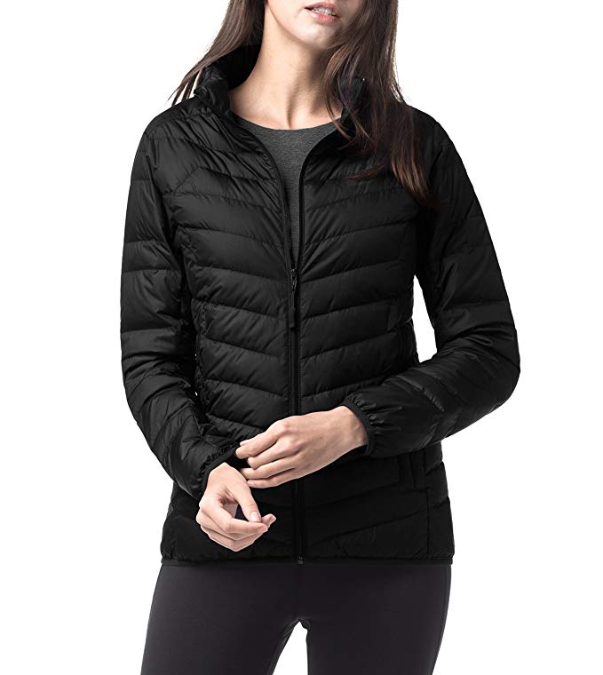 LAPASA Women's Down Jacket - Warmth Without Weight - Duck Down-Filled Lightweight Packable Winter Outerwear L18