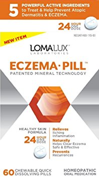 Loma Lux Laboratories Homeopathic Supplement, Eczema, 60 Count (2 Pack)
