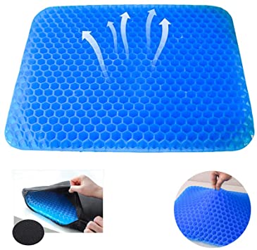 NewMum Multi-functional gel cushion, cool and breathable, high-elastic chair seat support cushion, relieve hip fatigue