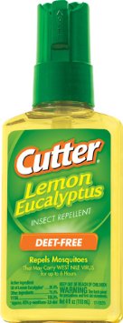 Cutter Lemon Eucalyptus Insect Repellent Pump Spray 4-Ounce