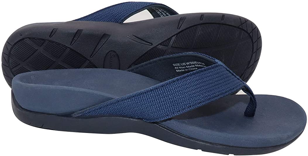 Original Orthotic Flip Flops Sandals for Women Thong Style with Arch Support for Comfortable Walk