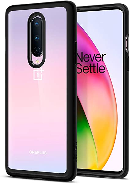 Spigen Ultra Hybrid Designed for OnePlus 8 Case (2020) [NOT Compatible with Verizon UW Version] - Black