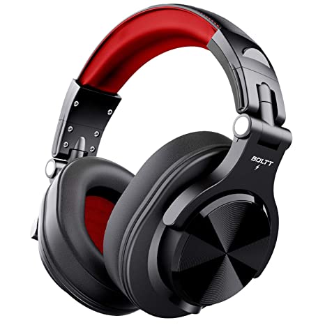 Fire-Boltt Blast 1400 Over-Ear Bluetooth Wireless Headphones with 25H Playtime, Thumping Bass, Lightweight Foldable Compact Design with Google/Siri Voice Assistance & in Built mic & 40mm Drivers