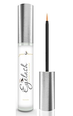 Lash Growth Serum - Best Eyelash Growth Serum For Fuller & Thicker Lashes & Brows - Supports Eyelash Growth, Eyebrow Growth, Thinning Lashes, Supports Lash Boost - Perfectly Formulated For Results