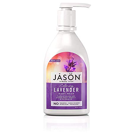 JASON Calming Lavender Body Wash, 30 Ounce Bottle (1-Pack)