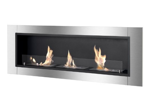 Ignis Ventless Bio Ethanol Fireplace Ardella with Safety Glass