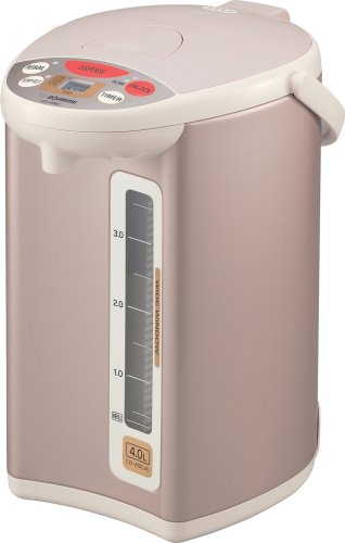 Zojirushi CD-WBC40 Micom 4-Liter Electric Water Boiler and Warmer, Champagne Gold