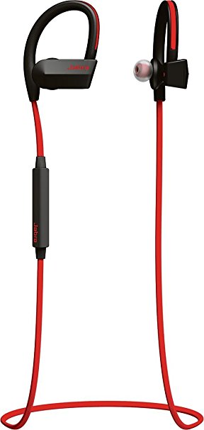 Jabra Sport Pace Wireless Bluetooth Stereo Headphones for Fitness - Red