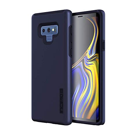 Incipio DualPro Samsung Galaxy Note 9 Case with Shock-Absorbing Inner Core & Protective Outer Shell for Samsung Galaxy Note 9 - Midnight Blue